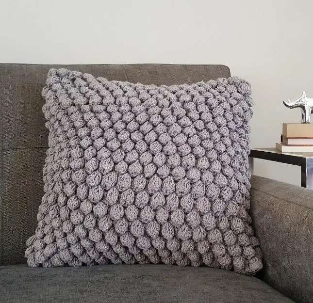 Hand Crocheted Pillow