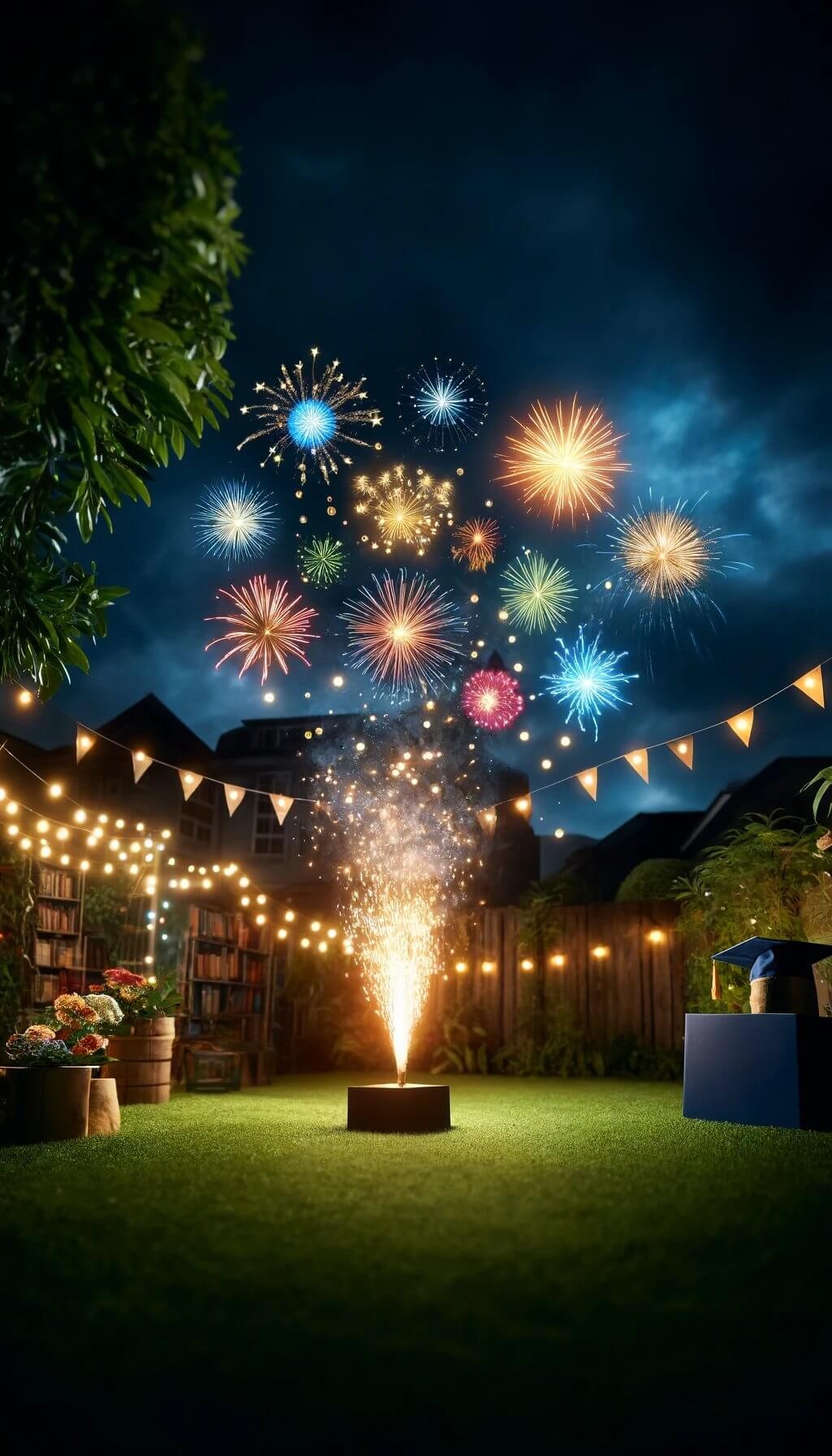 Fireworks or Light Show