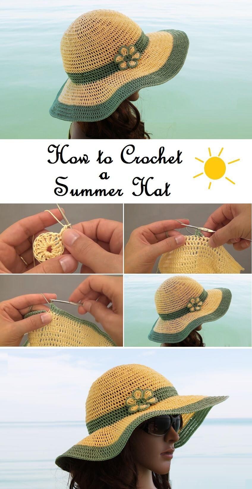 Sweet Hollow Bow-Knot Summer Sun Hat