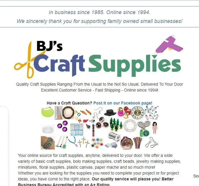 BJ’s Craft Supplies