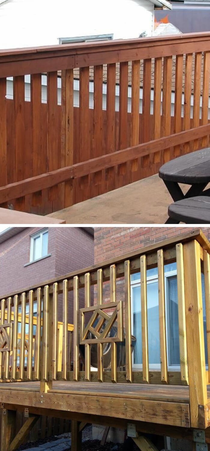 Flat Slat Railing