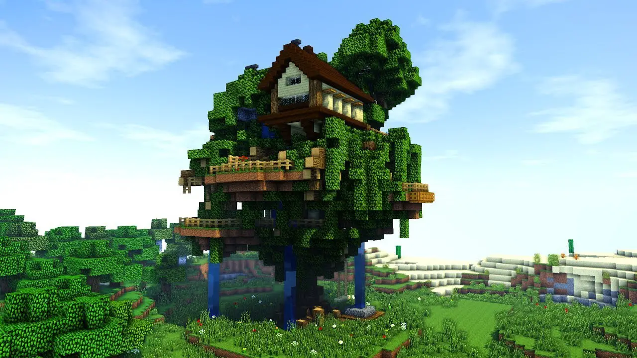 #1. Large Tree House