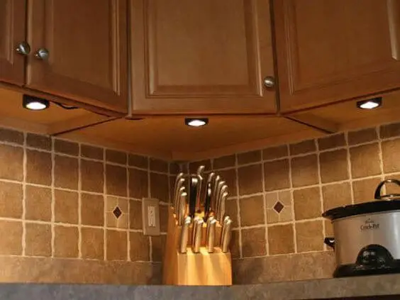 #6. Installing under-cabinet lighting