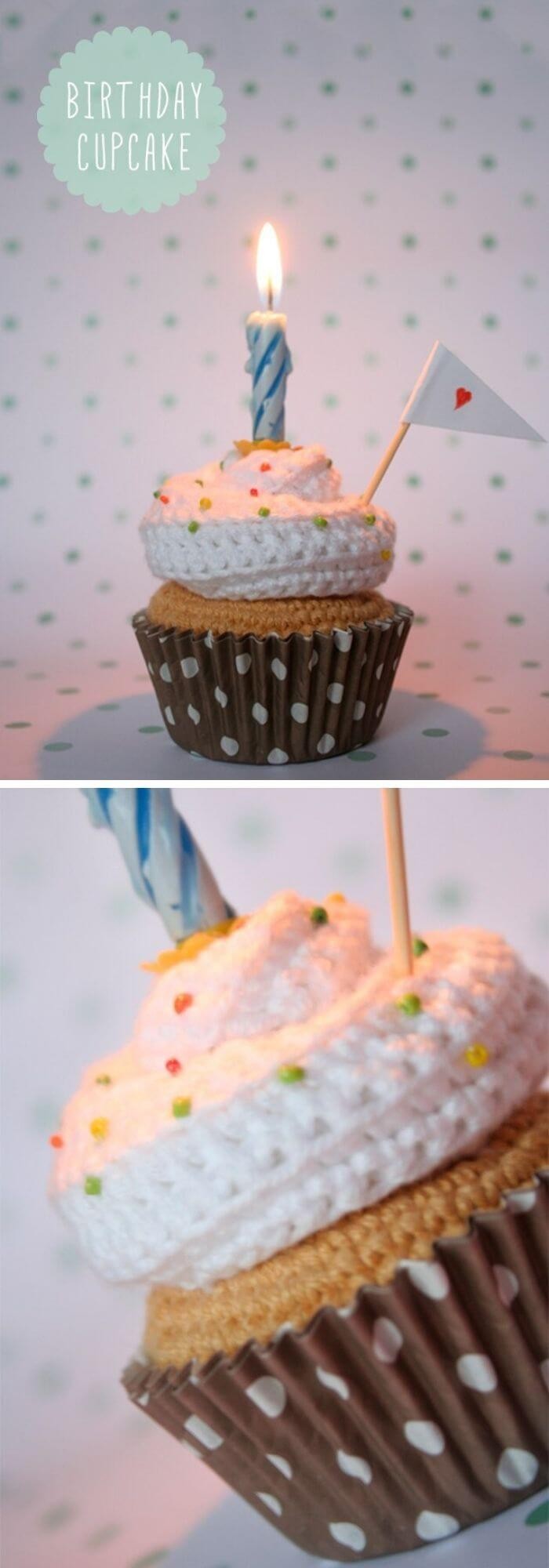 Crochet Cupcake Birthday