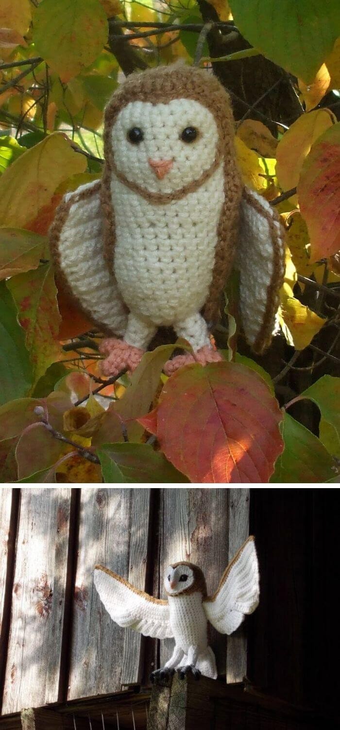 Legend of the Guardians’ Soren inspired amigurumi design