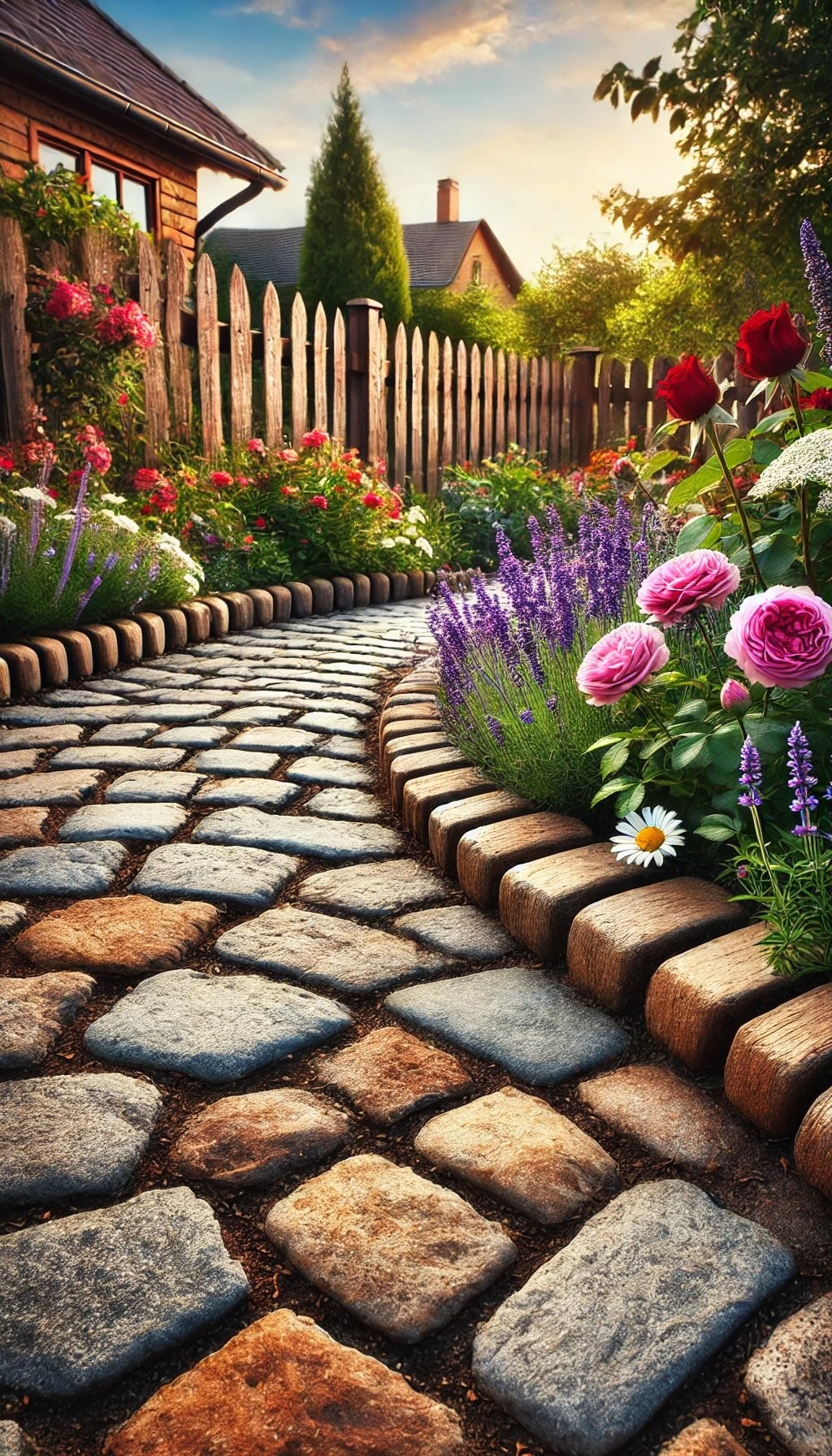 Classic Cobblestone Edging