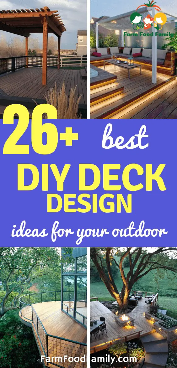 26+ Outdoor Deck Designs And Ideas (With Photos)