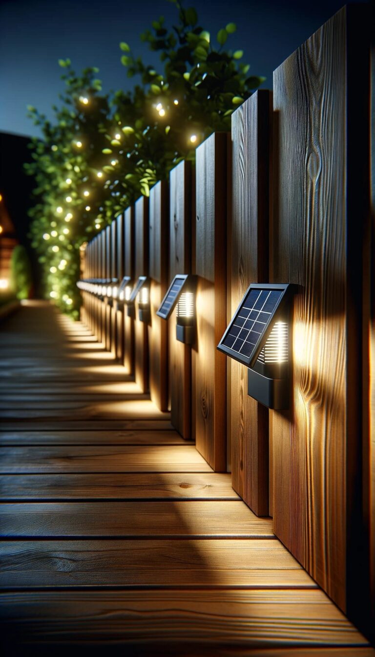 15 Creative Fence Lighting Ideas For A Magical Outdoor Space