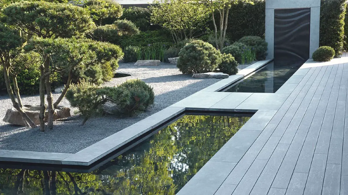 Include a water feature in your design.