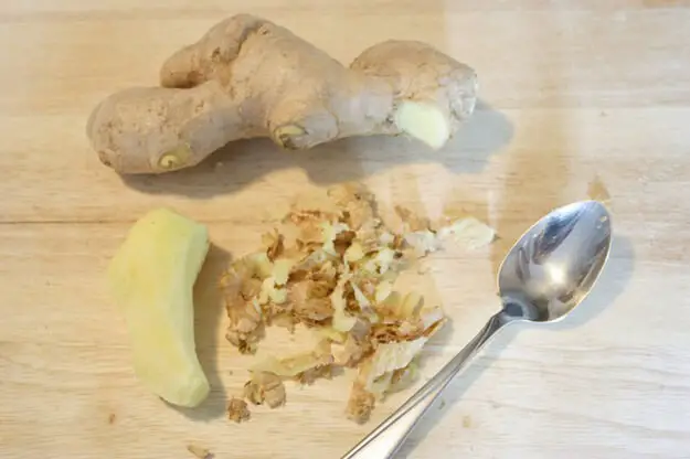 Peel Ginger With A Spoon