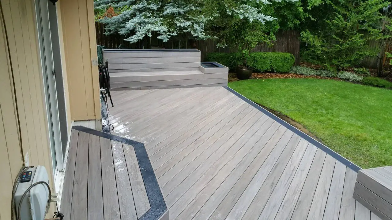 Deck with a Gentle Gray Wash