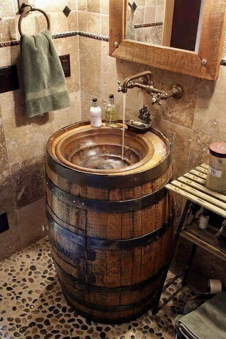 28+ Repurposed Old Wine Barrel Ideas