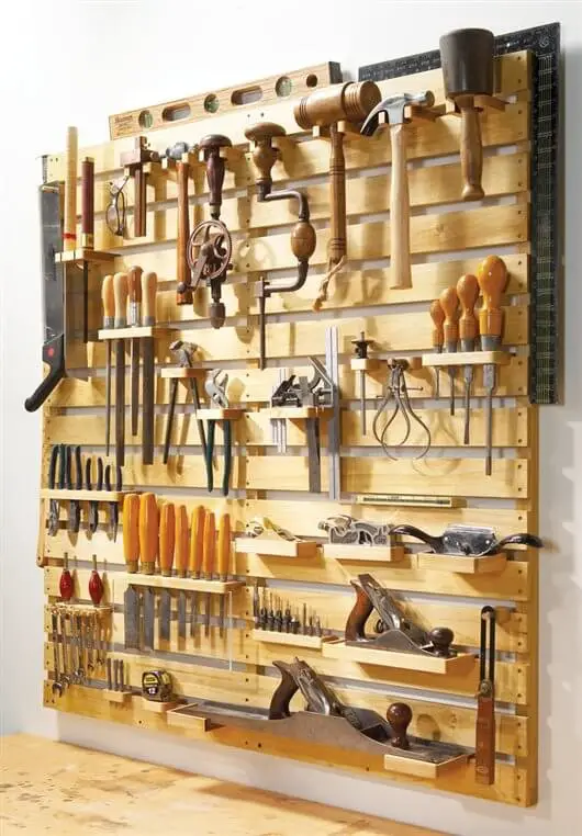 #13. Wall rack stores