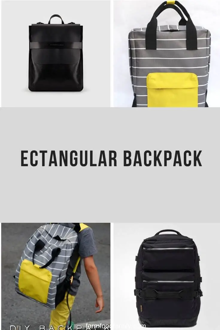 Rectangular Backpack