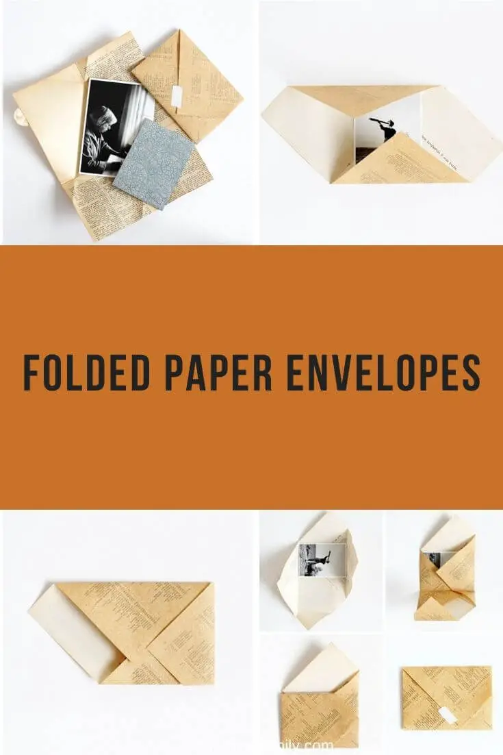 Folded Paper Envelopes: