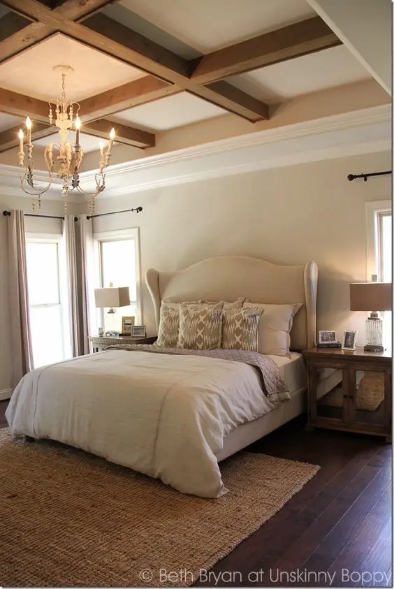 Modern farmhouse bed