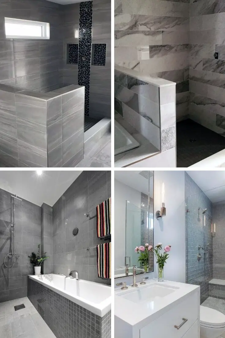 Grey Bathroom Tile Ideas