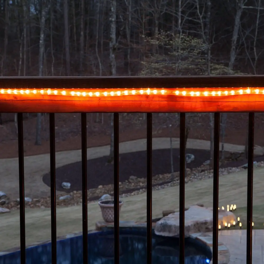 Deck rope lighting ideas