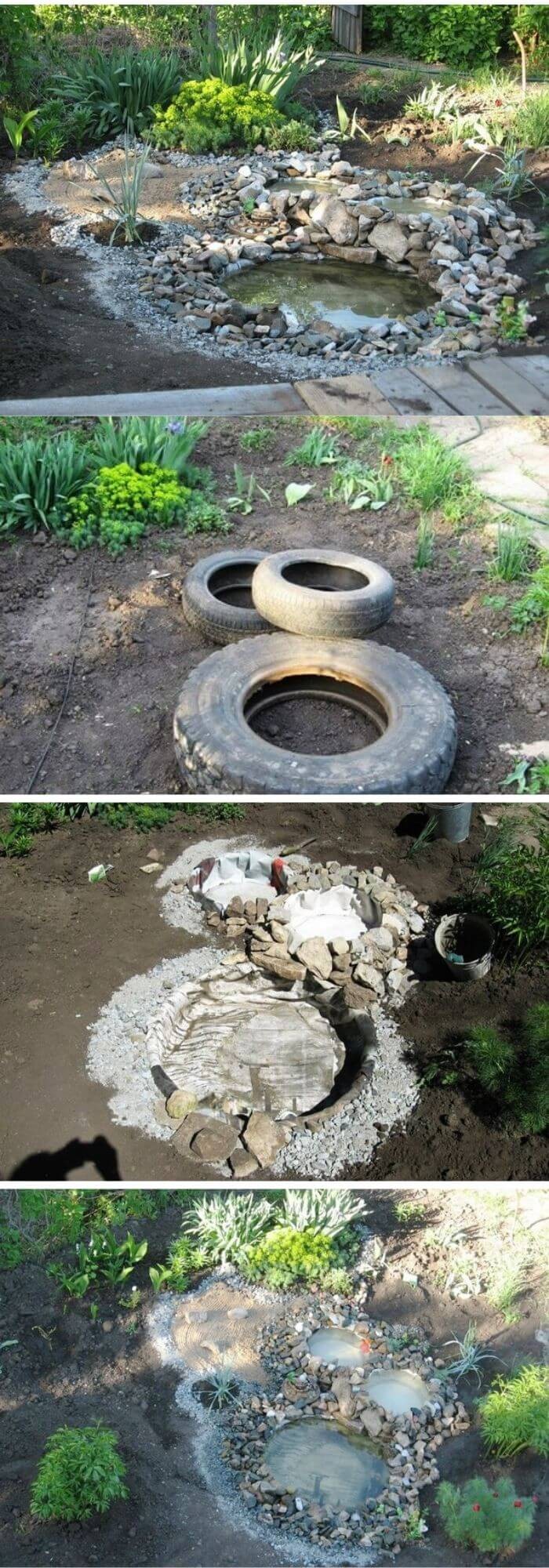 DIY Tire Pond