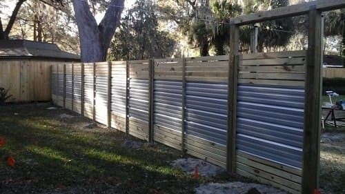 Metal dog fence ideas