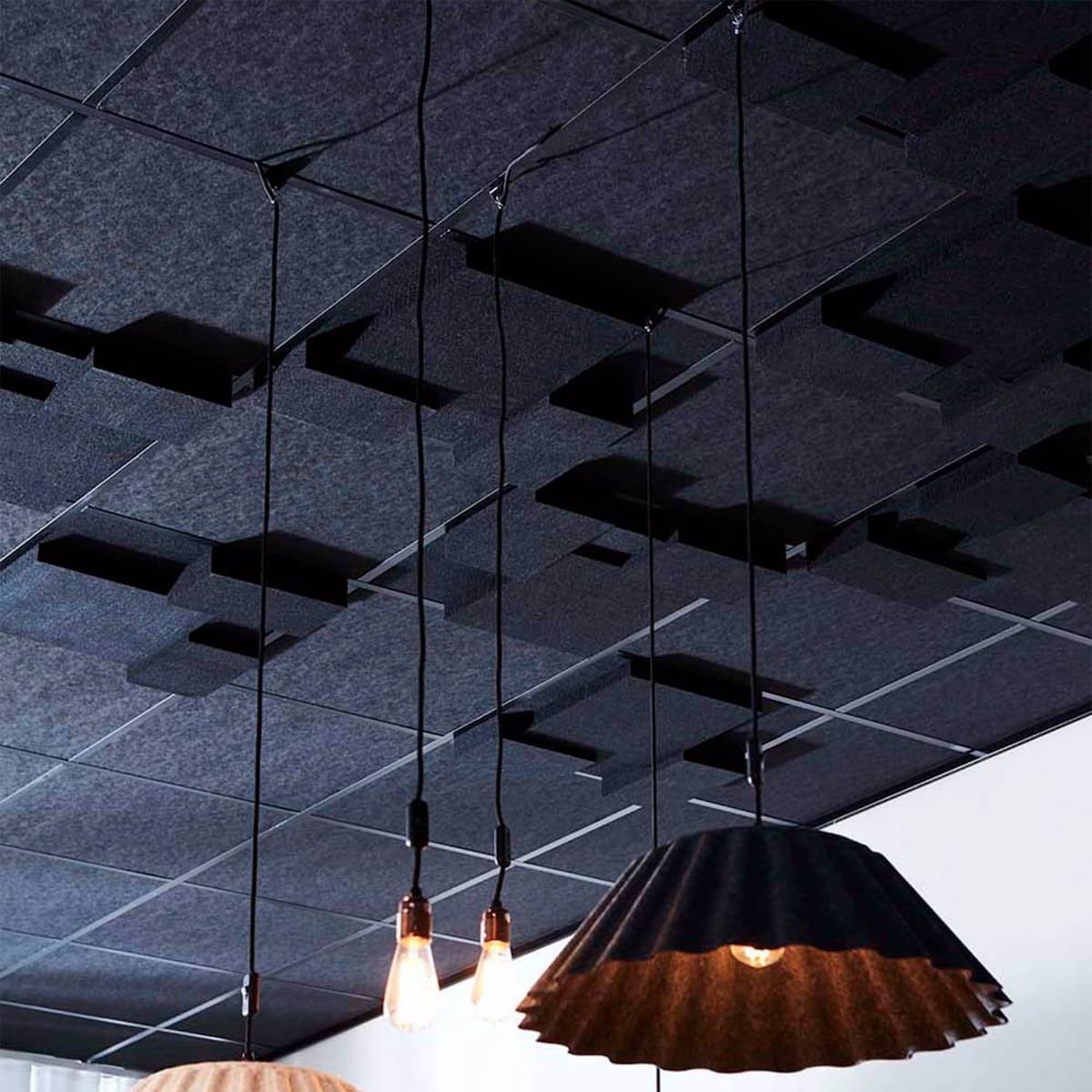 16) Acoustic Tile Ceiling