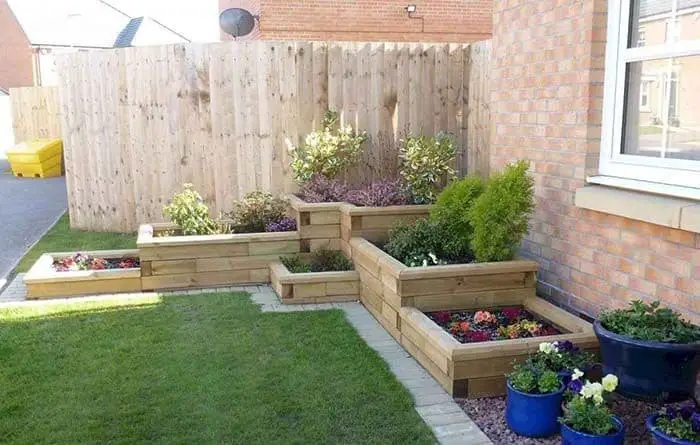 Planting Beds with Different Levels