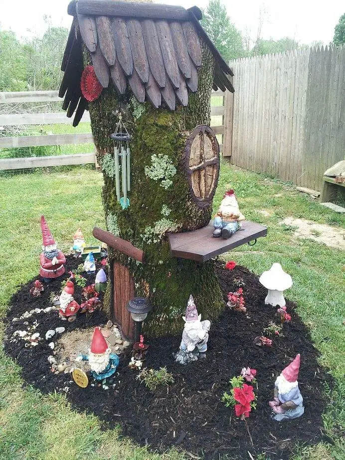 Repurposing A Tree Stump