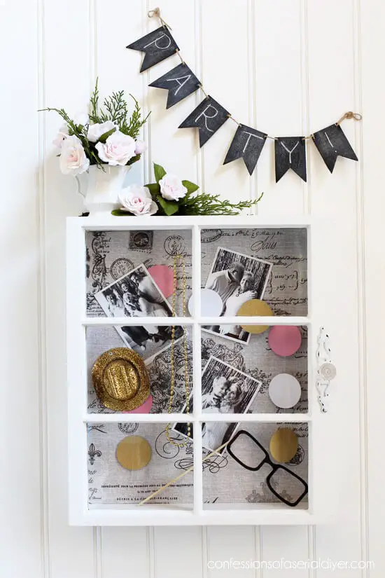 #9. Create Your Own Window Shadow Box