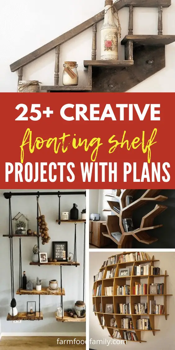 25+ Best Diy Floating Shelf Ideas And Designs