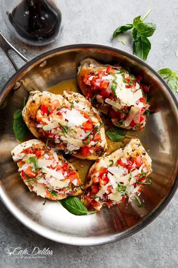 Italian Herb Bruschetta Chicken