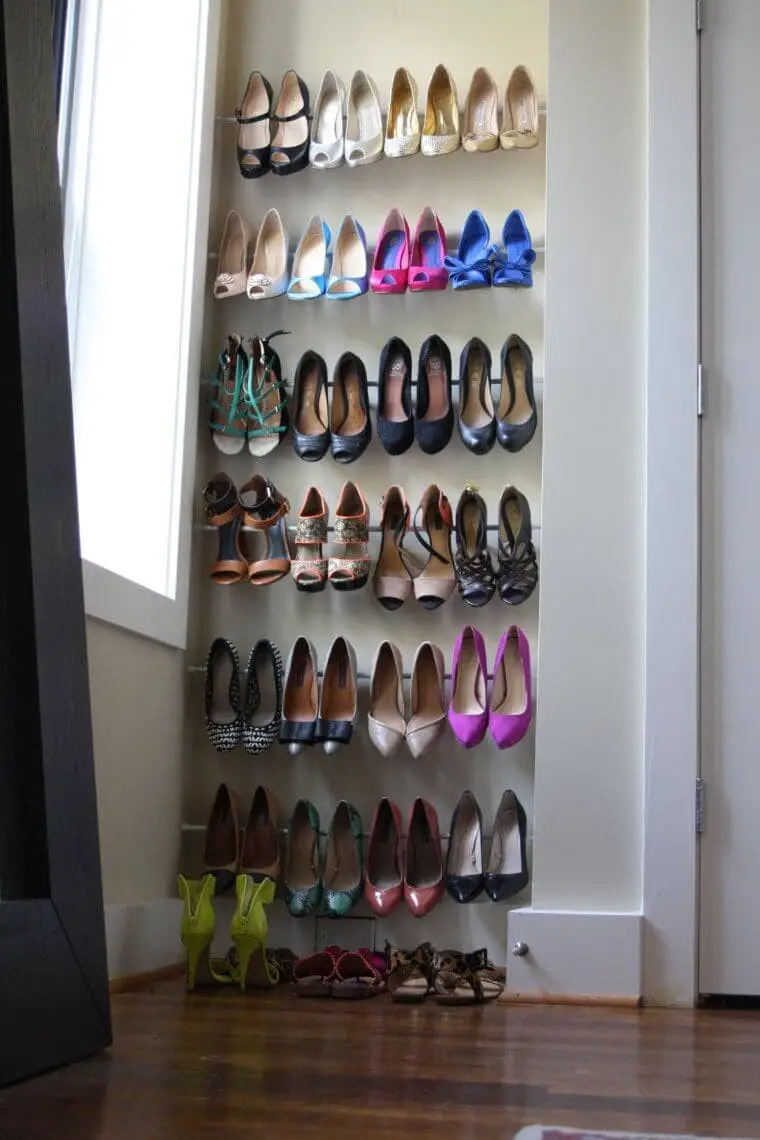 Shoe Display with a Variety of Styles