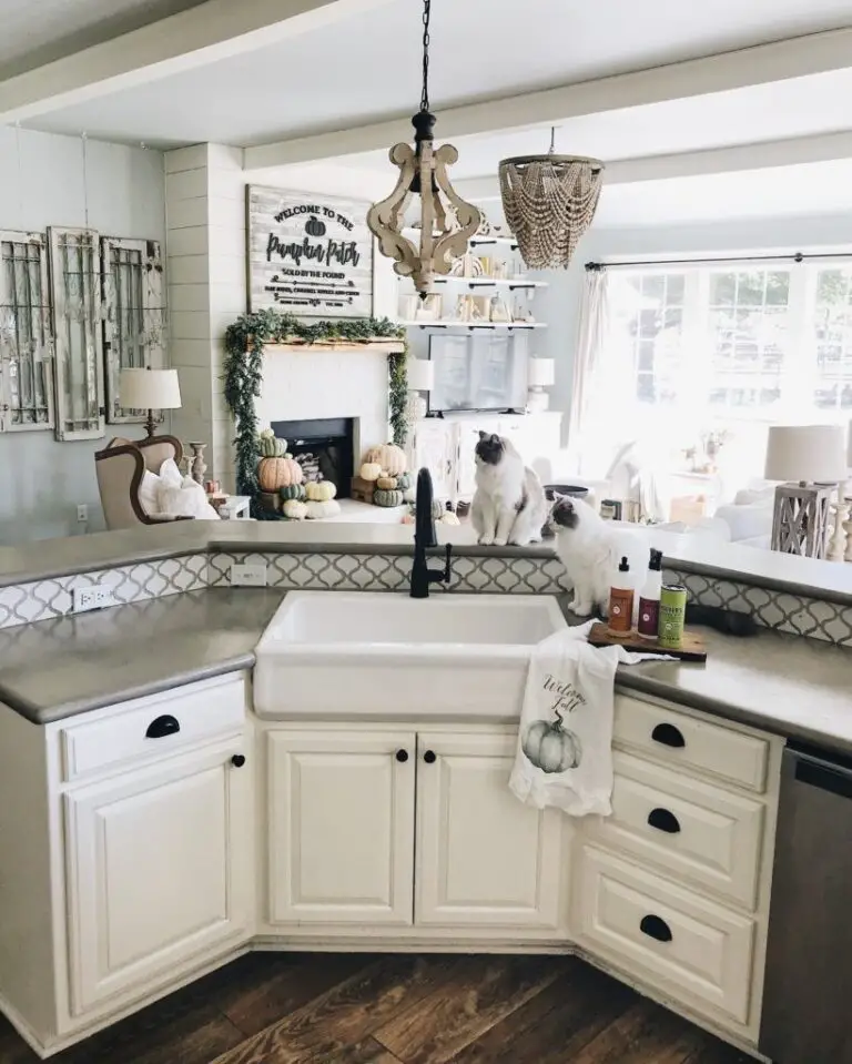 28+ Best Farmhouse Kitchen Sink Ideas & Designs