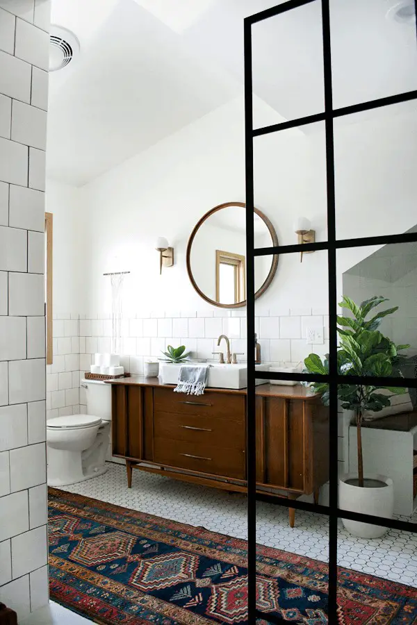 Beautiful Bathroom Sink Consoles Made from Vintage Dressers