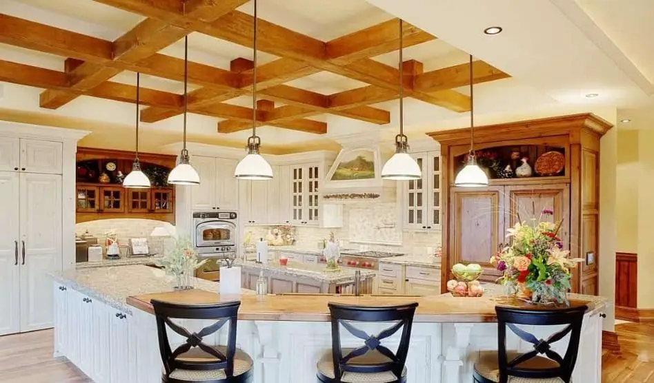 Kitchen ceiling beam ideas