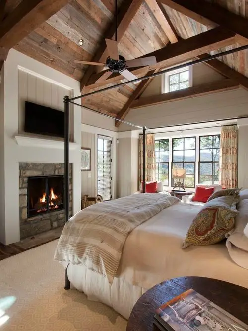 Sophisticated Farmhouse Master Bedroom