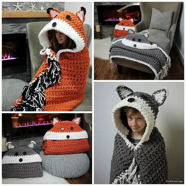 Hooded Fox Blanket