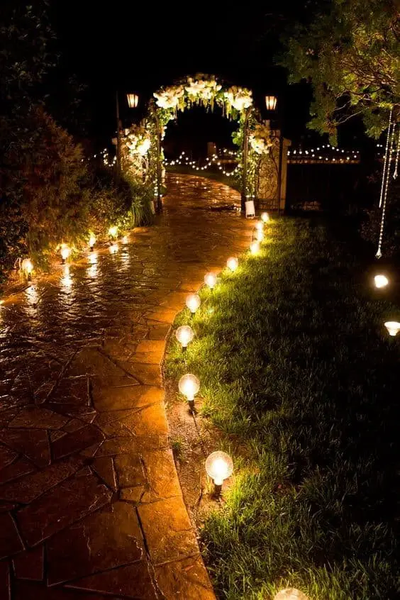 Solar driveway lighting ideas