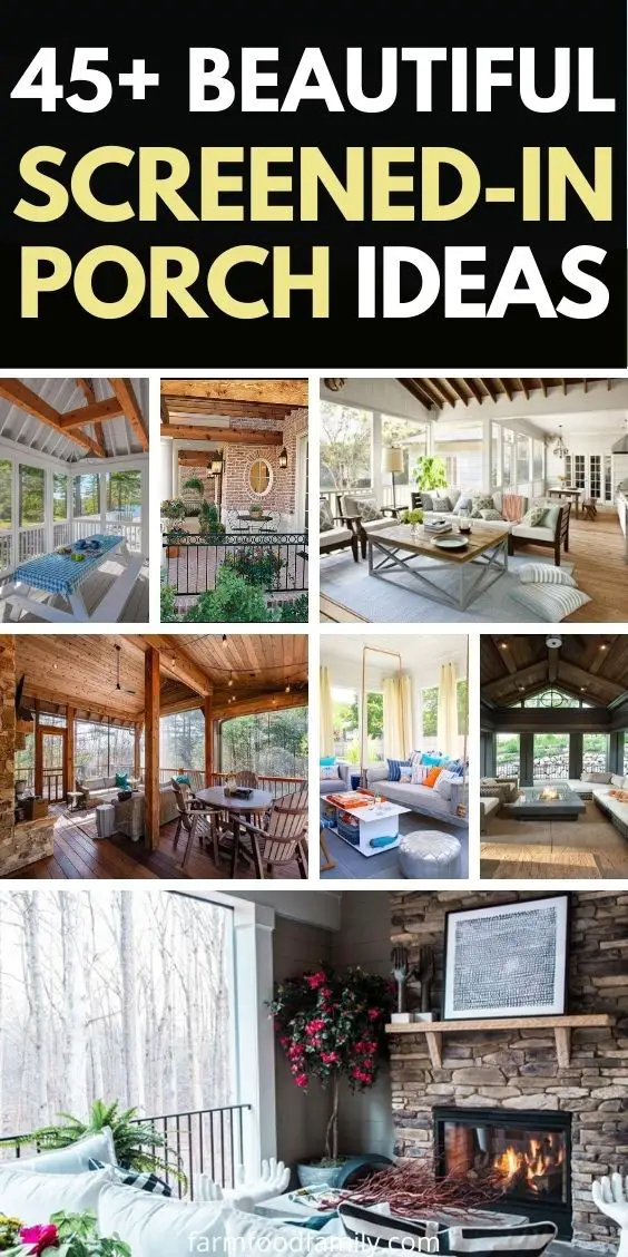 45+ Best Screened In Porch Ideas And Designs (With Pictures)