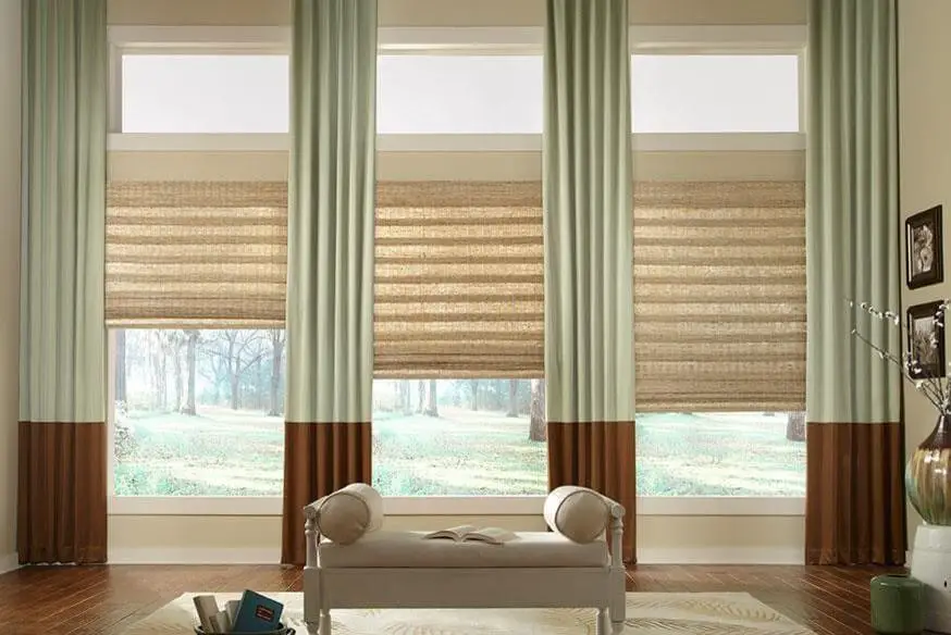 Two Story Seamed Curtains