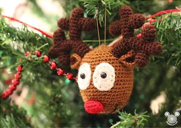 Rudolph reindeer ornament