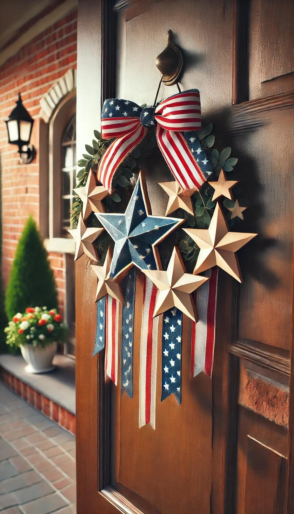 Star-Spangled Door Hanger