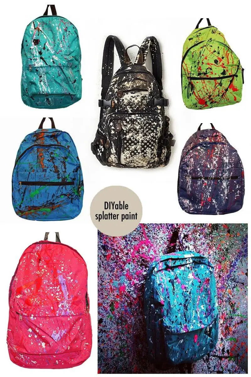 Painted Backpack