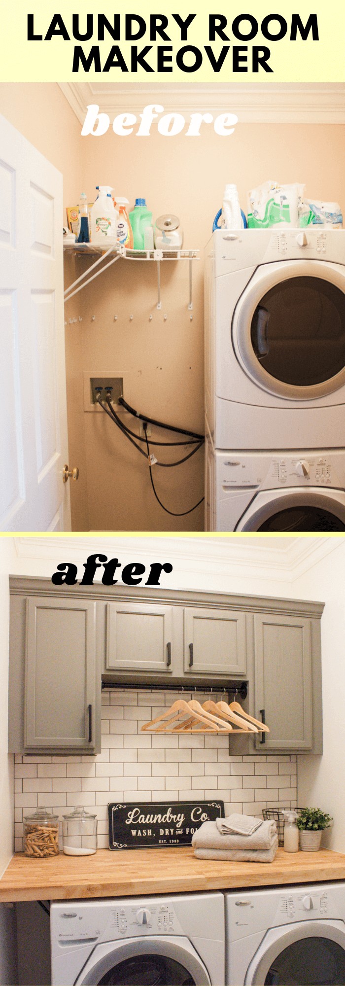 45+ Best Laundry Room Makeover: Before And After