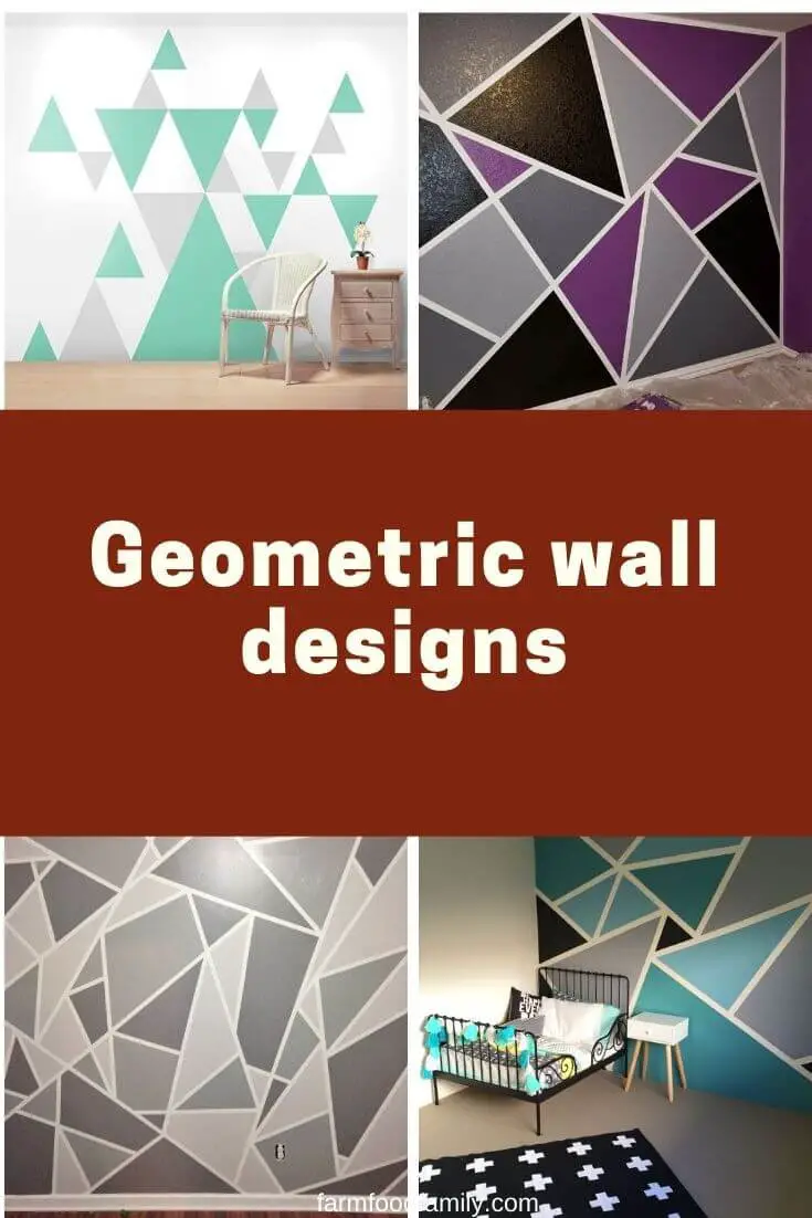 Geometric wall designs