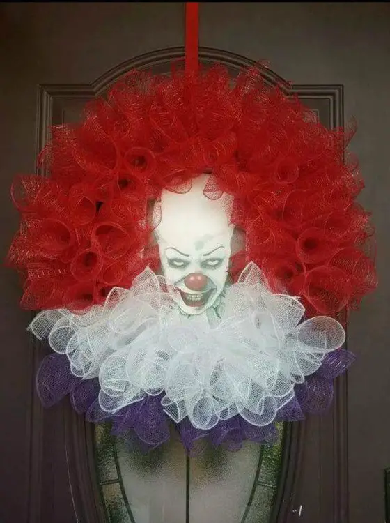 #12. Pennywise wreath