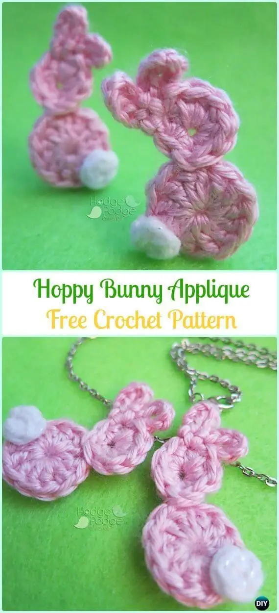 Hoppy Bunny Applique