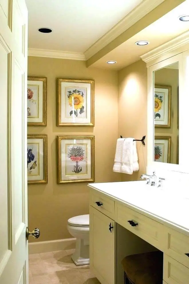 Use Lighting to Increase Space in a Small Bathroom