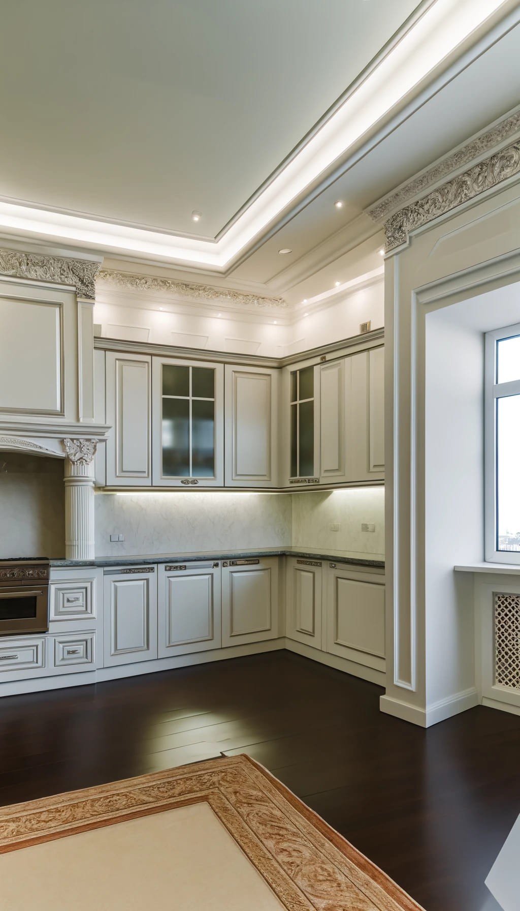 Elegant Crown Molding