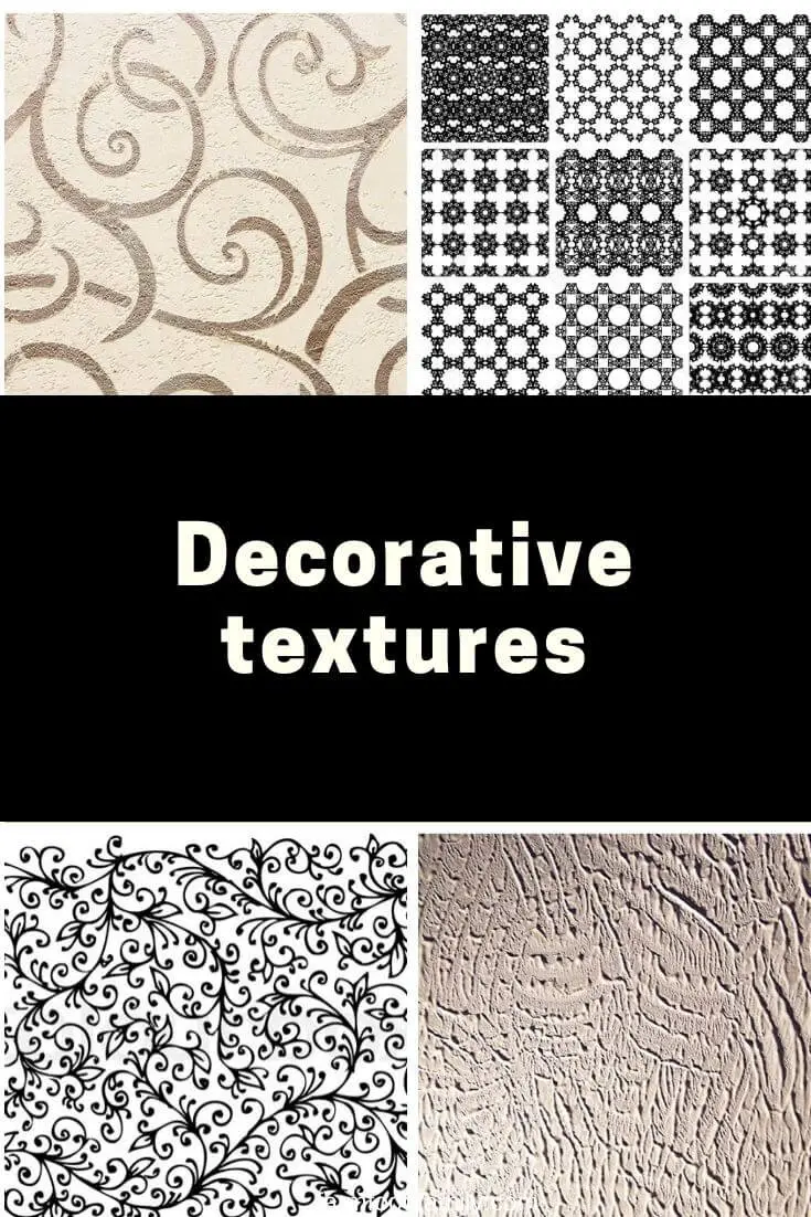 Decorative textures