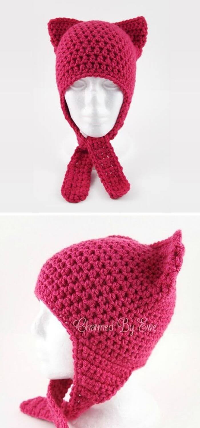 Cute and easy cat hat